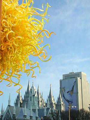 Glass Sun by Dale Chihuly